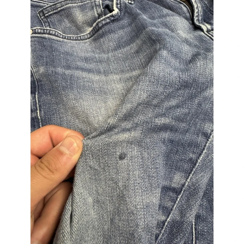 FRAME L'Homme Slim Jeans Mens 32x31 Blue Medium Wash Slim Fit Stretch Denim